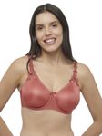 Triumph International Women's Non Padded | Underwired | Minimizer 36D Neutral Beige | Polyester Full-Coverage Bra | Pack of 1