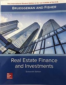 Real Estate Finance & Investments