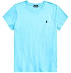 POLO RALPH LAUREN Womens Crew Neck Jersey T-Shirt (Small, CoveBlue), Rl Cove Blue, S