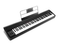 M-Audio Hammer 88 – USB MIDI Keyboard 88 Weighted Keys with Natural Piano Feel, Pitch Bend and Modulation Wheels, and Software Suite