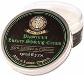 Organic Shaving Cream Peppermint Sweyn Forkbeard 150ml - 100% Organic Shaving Cream for Men Made in London