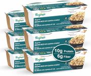 Reganic Organic Brown Rice with Quinoa & Garlic, 2 Individual Cups, Pack of 6, 8.8 oz
