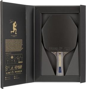 STIGA Pro Carbon Cybershape Table Tennis Bat – Professional Paddle