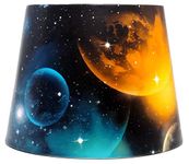 Space Lampshade Ceiling Light Shade Planet Glow in The Dark