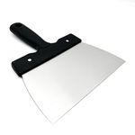 Coating Spatula for Chocolate Scraper Stainless Steel Dough Scraper (large)