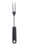 MasterClass Carving Fork with Soft Grip Handle, Stainless Steel, 32 cm