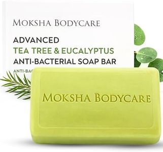 Tea Tree & Eucalyptus Soap Bar-Face and Body Soap Bar-Acne Spots Blackheads