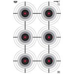 Eze-Scorer 23" X 35" Multiple Bullseye Paper Target