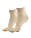 Jockey Women's Ankle Socks (Pack of 2) 7487_Skin_FREE SIZE