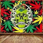 Wathon Trippy Weed Marijuana Tapest