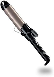 VS Sassoon 38mm Ceramic Hair Curler – Large Barrel Curling Iron with Variable Heat up to 180°C for Loose, Luscious Curls & Waves