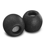 Comply Premium Replacement Foam Earphone Earbud Tips - Comfort Plus Tsx-500 (Black, 3 Pair, Medium)