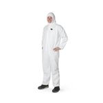 Pioneer Microporous Disposable Coveralls - Protects from Chemicals, Bleach, Paint - Breathable & Comfortable - Type 5 and 6