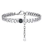 Stainless Steel Bling Anklet Foot Jewelry Ankle Braclet Cuban Links Bracelets