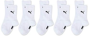 PUMA Unisex Kids Clssc Sock, White, 2.5-5 UK