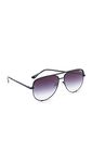 Quay Australia High Key Womens Sunglasses One Size Black Fade