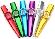 6 Colors Kazoo Musical Instruments 