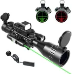 UUQ 4-16X50 AO Rifle Scope Red/Gree