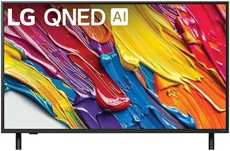 LG 43-Inch Class QNED AI 4K QNED82A Series Smart TV w/AI Sound, HDR10, 4K Super Upscaling, Filmmaker Mode, Wow Orchestra, Alexa Built-in (43QNED82AUA, 2025)