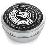 Gentlemans Face Care Club Beard Balm - Premium Quality Conditioning Butter For Creating Beard Styles, Goatees, Sideburns + Moustaches – Extra Large 60ml Tub