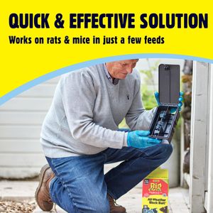Big Cheese Rodent Block Bait, 30 x 10g – Mouse & Rat Control