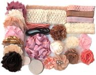 Bowtique Emilee Headband Kit DIY Headband Kit makes over 15 Headbands - Vintage Princess Mini