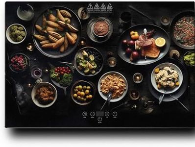 SHASUKI Electric Server Warming Tray,Food Warmer for Parties,9 Adjustable Temperature Control,6 Hours Timer,Ultra Slim Warming Tray,for Buffets,Restaurants,House Parties, Party (23.6" x 15.7")