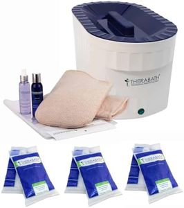 Therabath Professional Paraffin Wax Bath + Hand ComforKit ThermoTherapy Heat Professional Grade TB6 by WR Medical - 24lbs Lavender Harmony