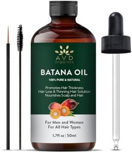 AVD Organics Batana Oil for Hair | 100% Pure & Natural batana oil for Hair, Skin moisturizer, Eyebrows | Ideal for Men & Women - 50ML