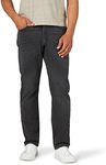 Wrangler Authentics Men's Athletic Fit Stretch Jean, Black Charcoal, 38W x 30L