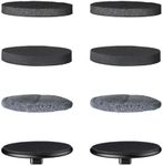 4 Pcs Replacement Pads for Fanttik Flip G9 Pro Electric Spin Scrubber, Suitable for Fanttik Flip G9 Pro Electric Scrubber Only, Brush Accessories for Bathroom, Shower, Kitchen Floor