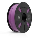 NUMAKERS PLA+ 3D Printer Filament, 1.75mm,1 kg Spool (2.2 lbs), Dimensional Accuracy +/- 0.03 mm, Compatible with Most FDM Printers (Mauve Purple)