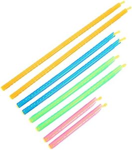 24pcs Kitchen Sealing Sticks Reusable Clips Bag Sealer Lock Rod Bags Sealer