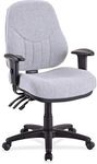 Lorell High-Back Multi-Task Chair 26-7/8 by 26 by 39-Inch to 42-Inch-1/2-Inch Gray