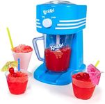 Nostalgia Slush Drinks, Snow Cones, Margaritas, Daiquiris, Stainless Steel Blades, Cord Storage, Blue