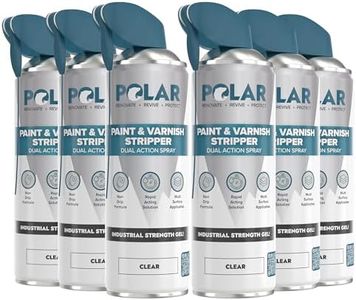 Polar Paint & Varnish Stripper Spray - 6 x 500ml | Industrial Strength Gel Removal for Paints, Varnishes & Other Stubborn Resides | Multi Surface Paint Stripper for Wood, Metal and Concrete