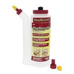 Milescraft 5223 Glue Mate 450-15oz. (450ml) Precision Wood Glue Bottle - Anti-Drip - Dowel and Biscuit Tips Included - Easy Flow Multi-Chamber Design - Ideal for Woodworking