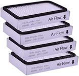 4 Pack HEPA Vacuum Filters for Kenmore EF-2, 86880, 20-86880, 40320, 610445,Also fit to Panasonic MC-V194H