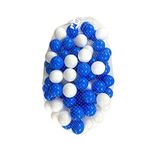 STERUN Ball Pit Balls 100 Blue Playballs Smooth Surface & No Sharp Edges, Crush Proof, Toxic Free 6cm Soft Pit Balls For Kids Indoor Outdoor Play | Balls For Ball Pit