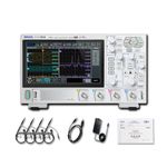 RIGOL DHO804 Portable Digital Oscilloscope, 70MHz Bandwidth, 4 Analogue Channels, 12bit Vertical Resolution, Low Noise Floor, Mobile Power Supply Supportable