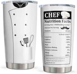 Vuxoye Chef Gifts Tumbler 20oz, Che