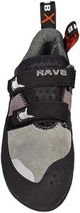 Climb X Rave Strap Climbing Shoe, Granite Grey