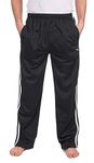 INSIGNIA Mens Track Suit Jogging Bottoms (UK, Alpha, S, Regular, Regular, Black)