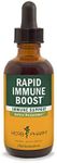 Herb Pharm Organic Rapid Immune Boost: Fast-Absorbing Tincture for Adults, Echinacea Tincture with Goldenseal, Ginger Extract & Elderberry, Immune Support Supplement & Wellness Aid, 2 Oz