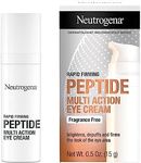 Neutrogena Rapid Firming Peptide Eye Cream: Depuffing, Brightening, Hydrating, Fragrance-Free, 0.5 fl. oz