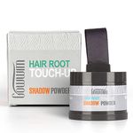 gowwim Root Touch Up,Hair Powder Hairline Color Shadow,Instantly Root Concealer Powder to Cover Up Roots,0.14oz,4g.