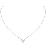 ChicSilver Women Star Necklace 925 Sterling Silver Small Star Pendant Necklace Dainty Simple Charm Necklace Gifts for Mom