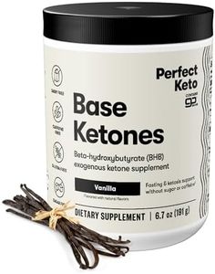 Exogenous Ketones Powder, BHB Beta-Hydroxybutyrate Salts Supplement, Best Fuel for Energy Boost, Mental Performance, Mix in Shakes, Milk, Smoothie Drinks for Ketosis – Vanilla