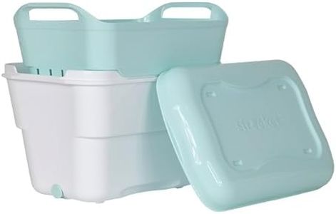 Strucket Mini Soaker Bucket 4.5L Aqua & White