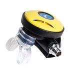 UJEAVETTE® Scuba Diving Second Stage Regulator Breath Adjuster Underwater Gear Yellow